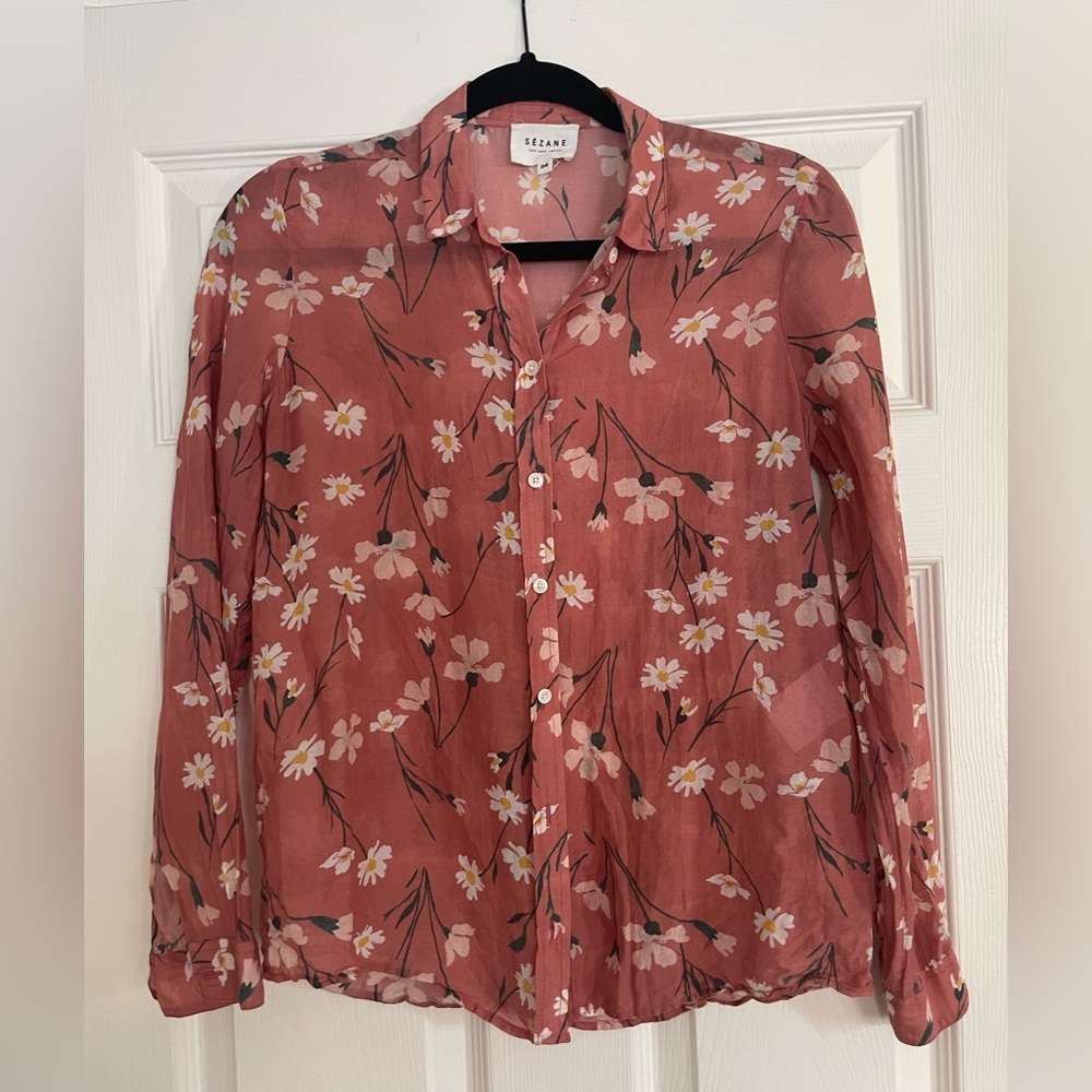 Sezane Pierro shirt, size 34 (2)